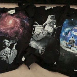 Set of 3 imaginary foundation shirts